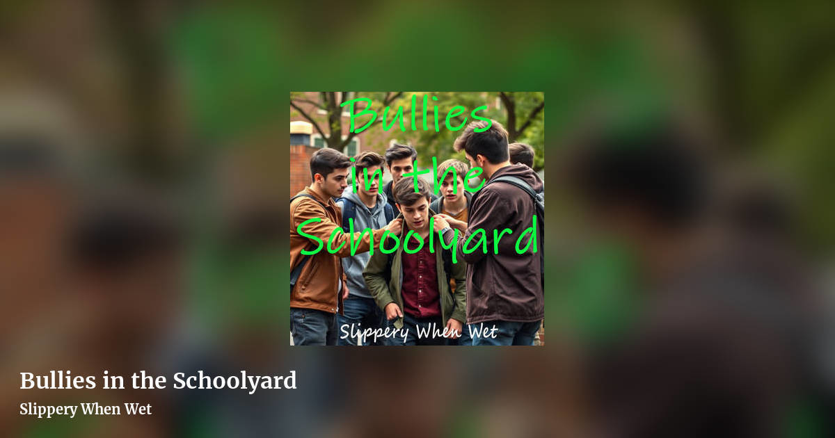 Bullies in the Schoolyard by Slippery When Wet, landscape clean share image