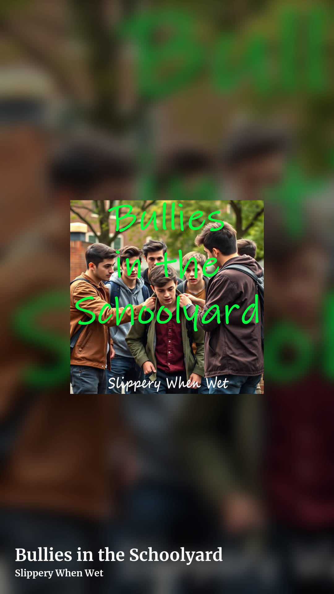 Bullies in the Schoolyard by Slippery When Wet, story clean share image