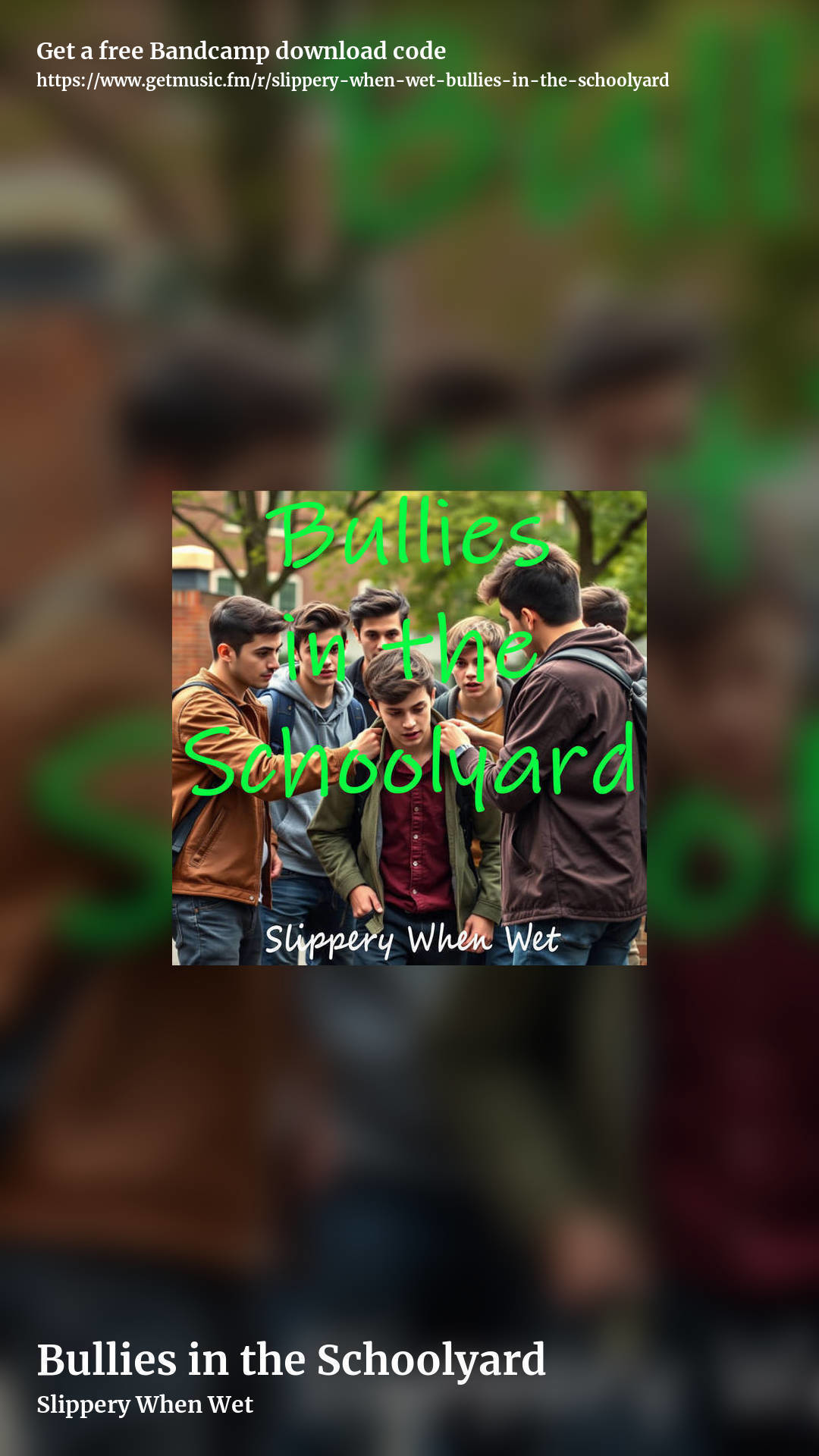Bullies in the Schoolyard by Slippery When Wet, story promo share image