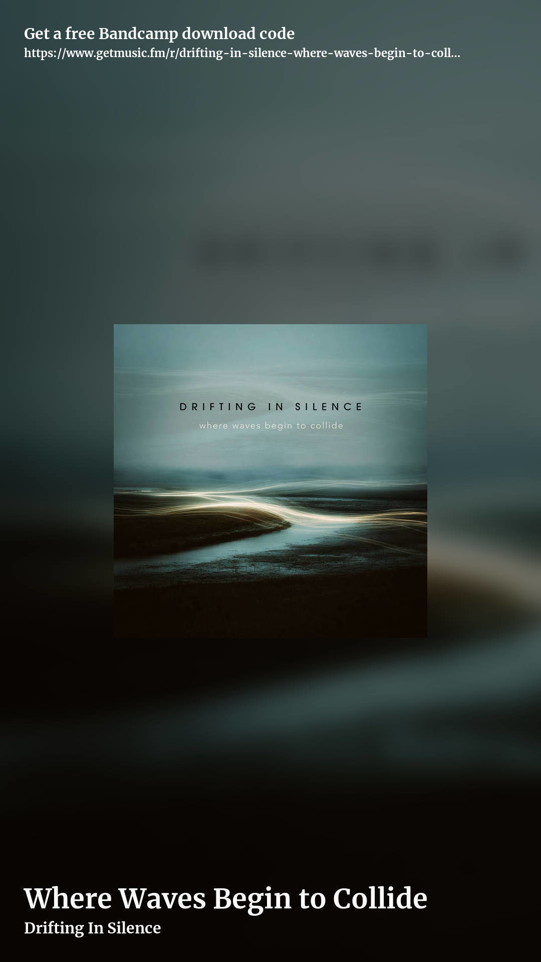 Where Waves Begin to Collide by Drifting In Silence, story promo share image
