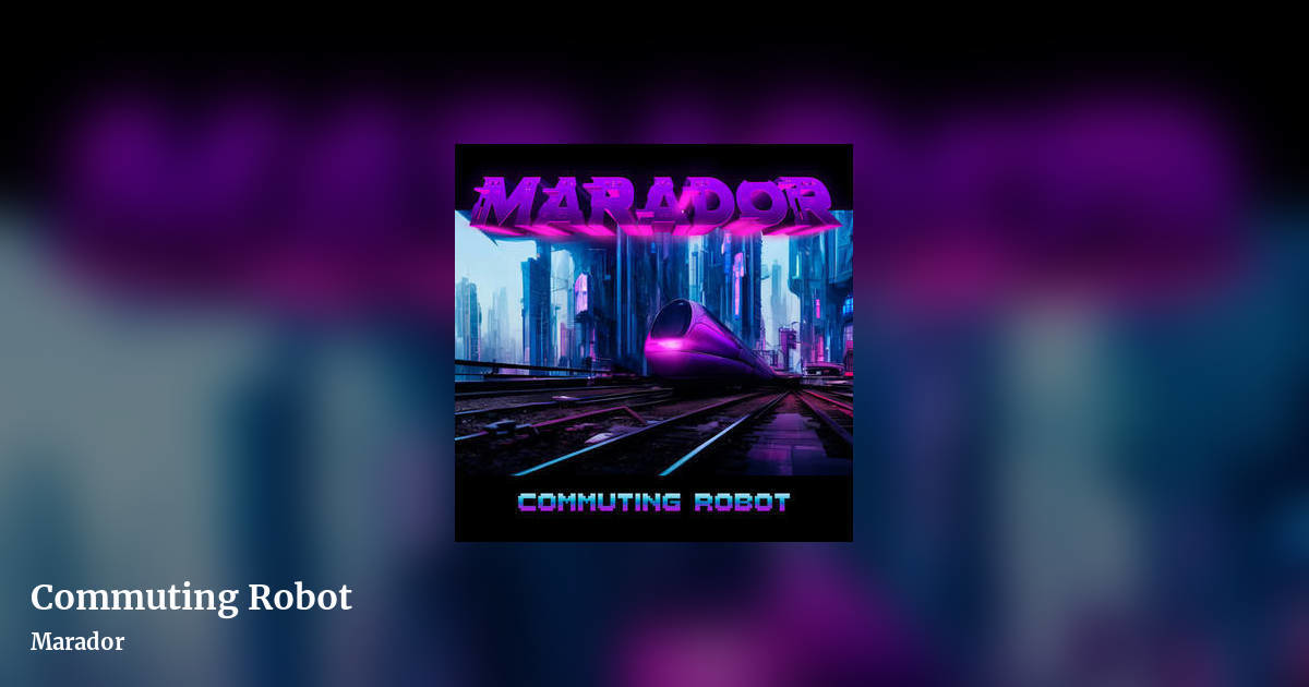 Commuting Robot by Marador, landscape clean share image