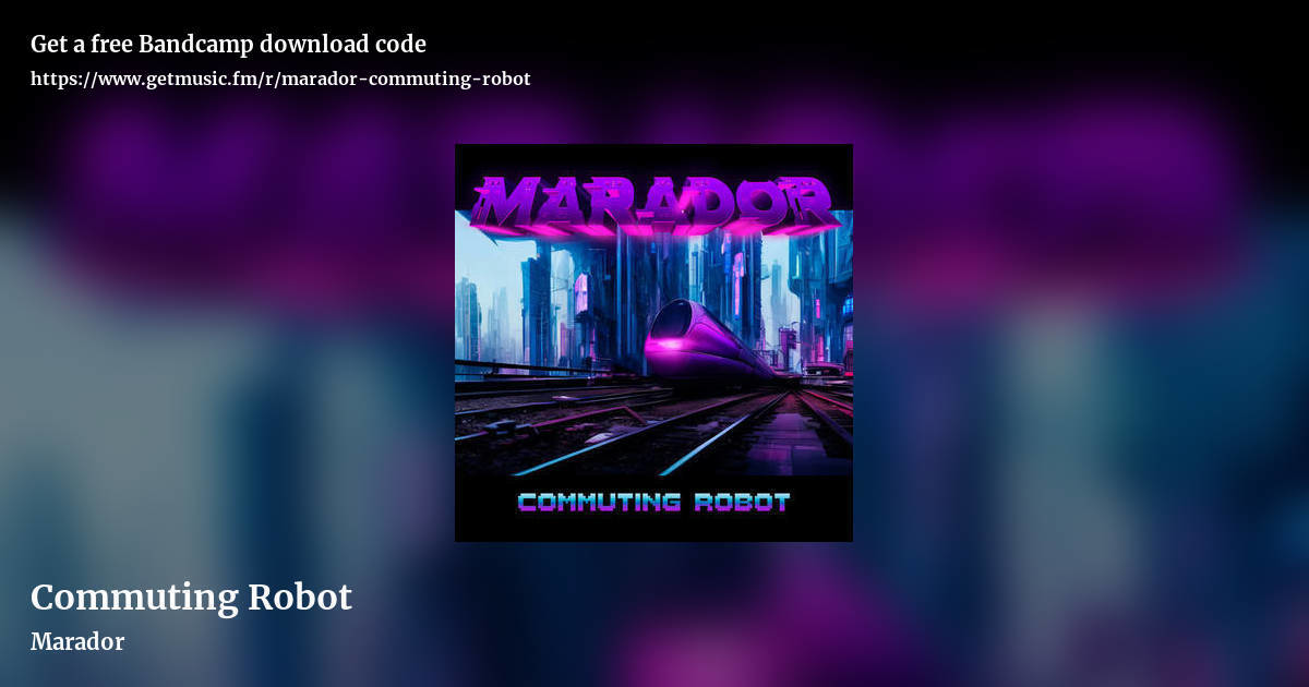 Commuting Robot by Marador, landscape promo share image