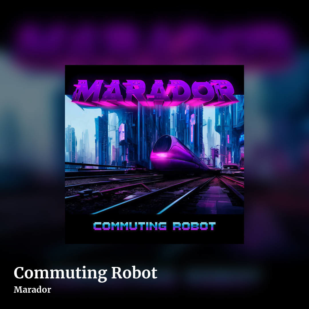 Commuting Robot by Marador, square clean share image
