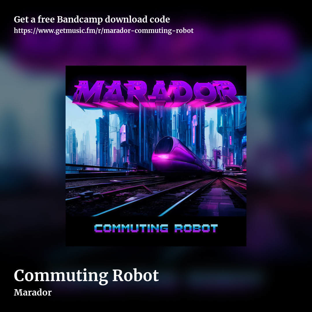 Commuting Robot by Marador, square promo share image
