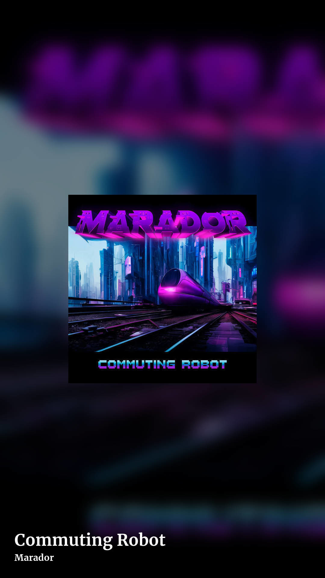 Commuting Robot by Marador, story clean share image