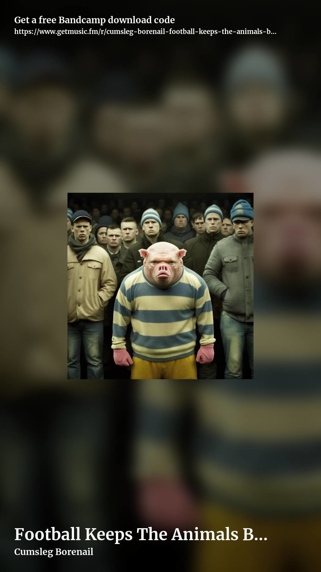 Football Keeps The Animals Busy by Cumsleg Borenail, story promo share image