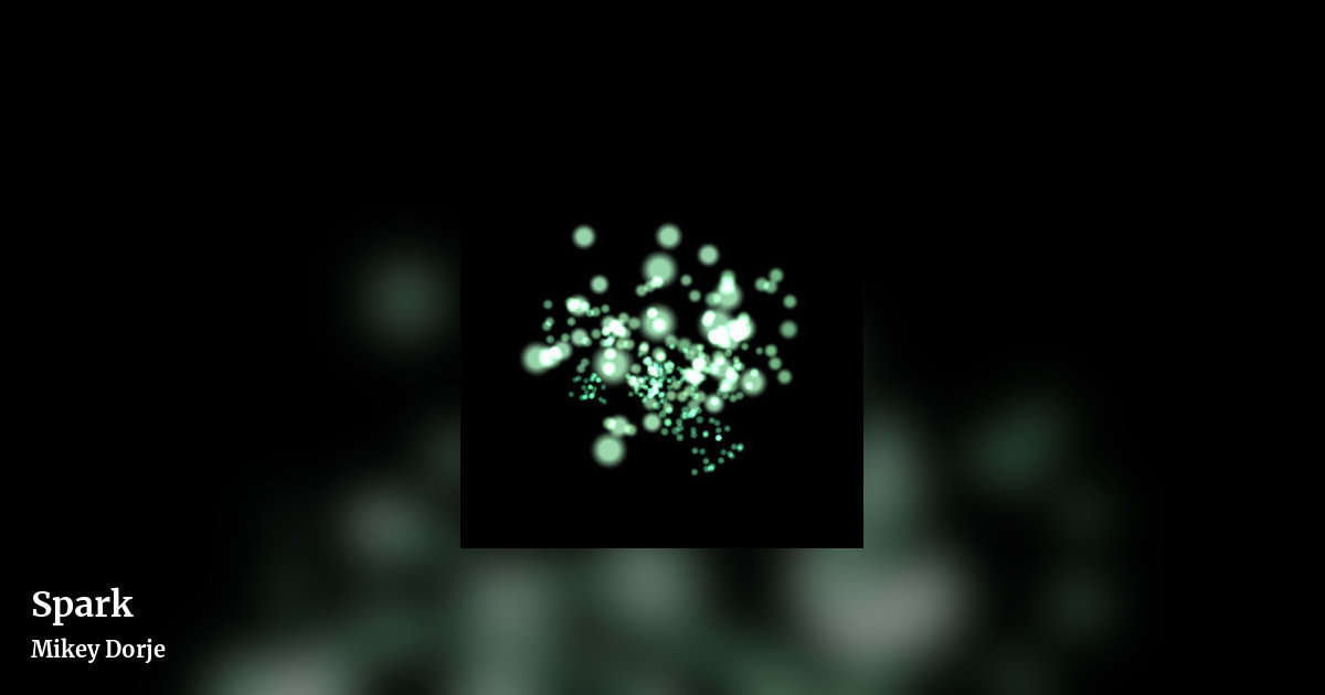 Spark by Mikey Dorje, landscape clean share image