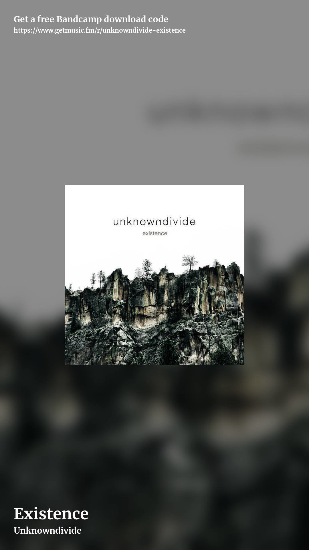 Existence by Unknowndivide, story promo share image