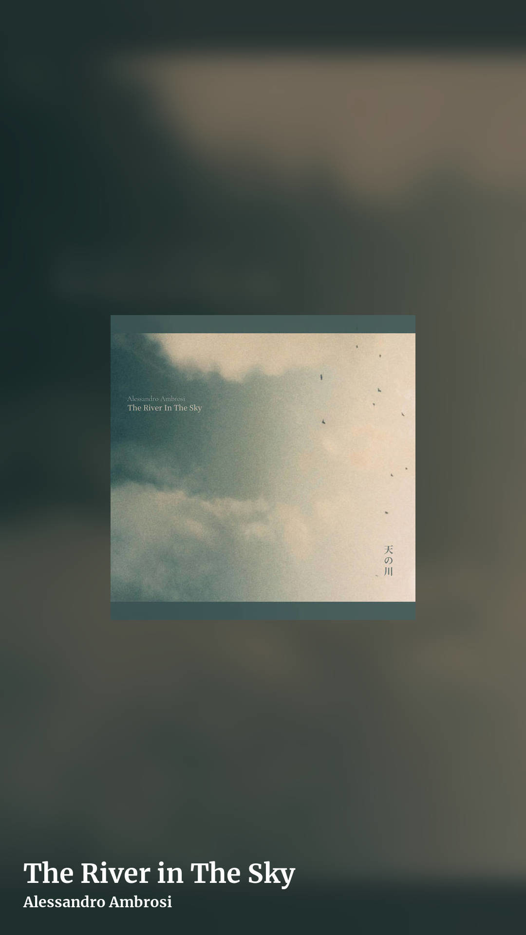 The River in The Sky by Alessandro Ambrosi, story clean share image