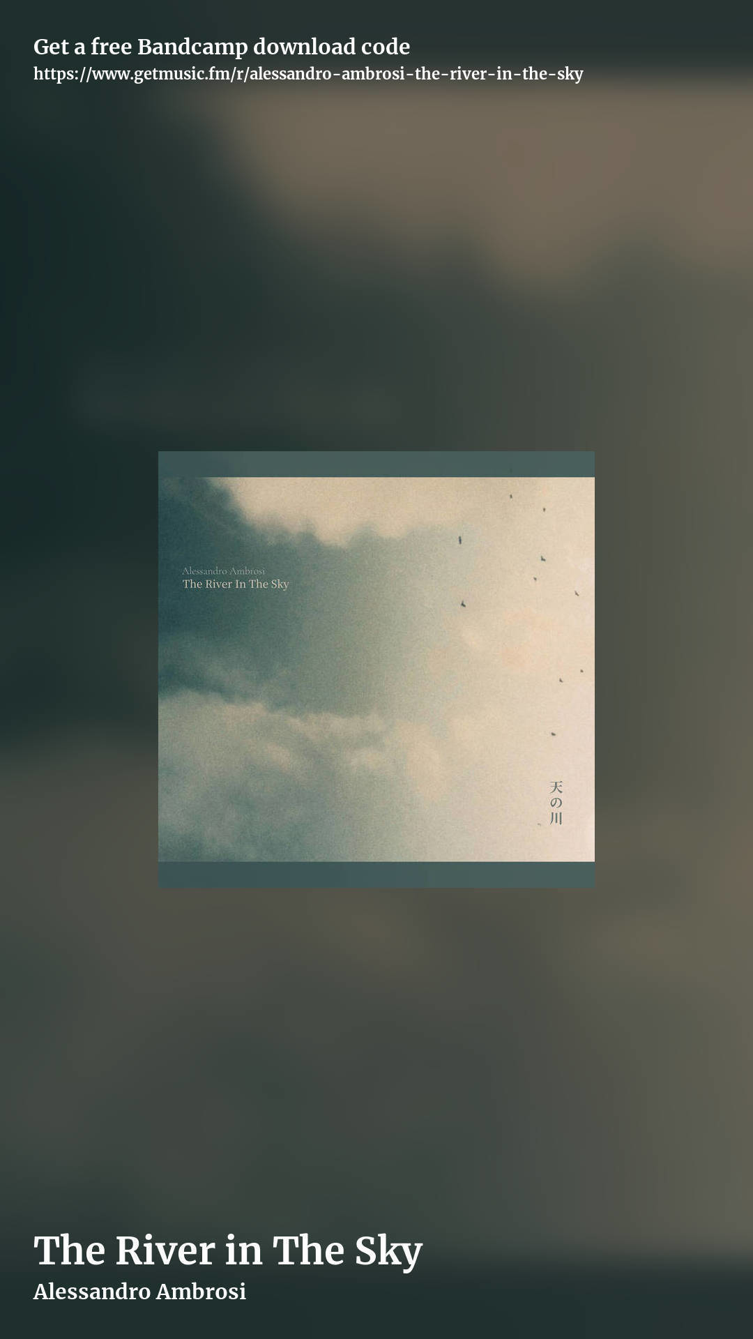 The River in The Sky by Alessandro Ambrosi, story promo share image