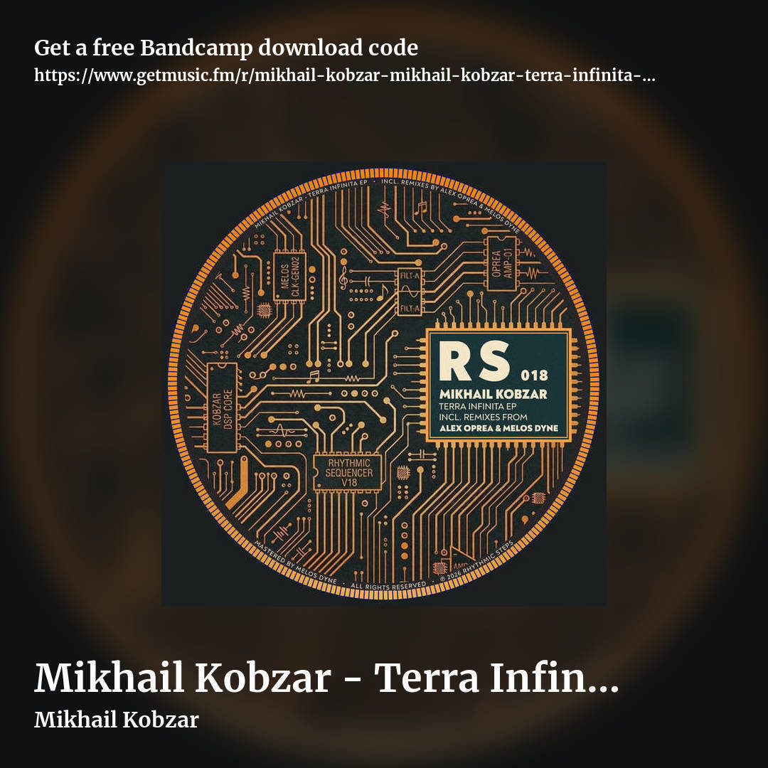 Mikhail Kobzar - Terra Infinita EP [RS018] by Mikhail Kobzar, square promo share image