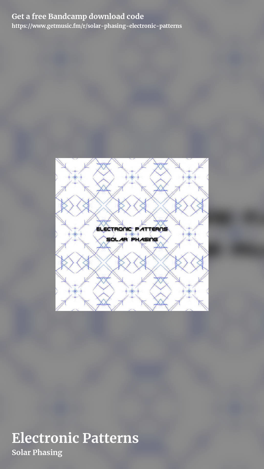 Electronic Patterns by Solar Phasing, story promo share image