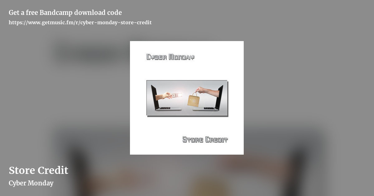 Store Credit by Cyber Monday, landscape promo share image