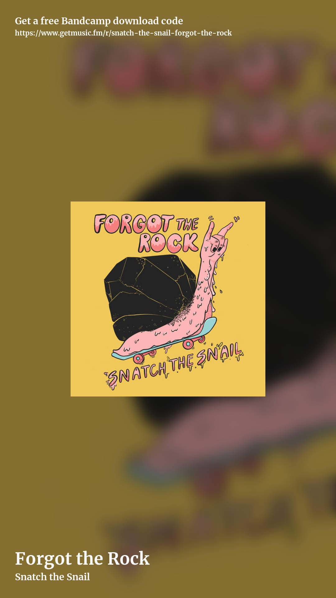 Forgot the Rock by Snatch the Snail, story promo share image
