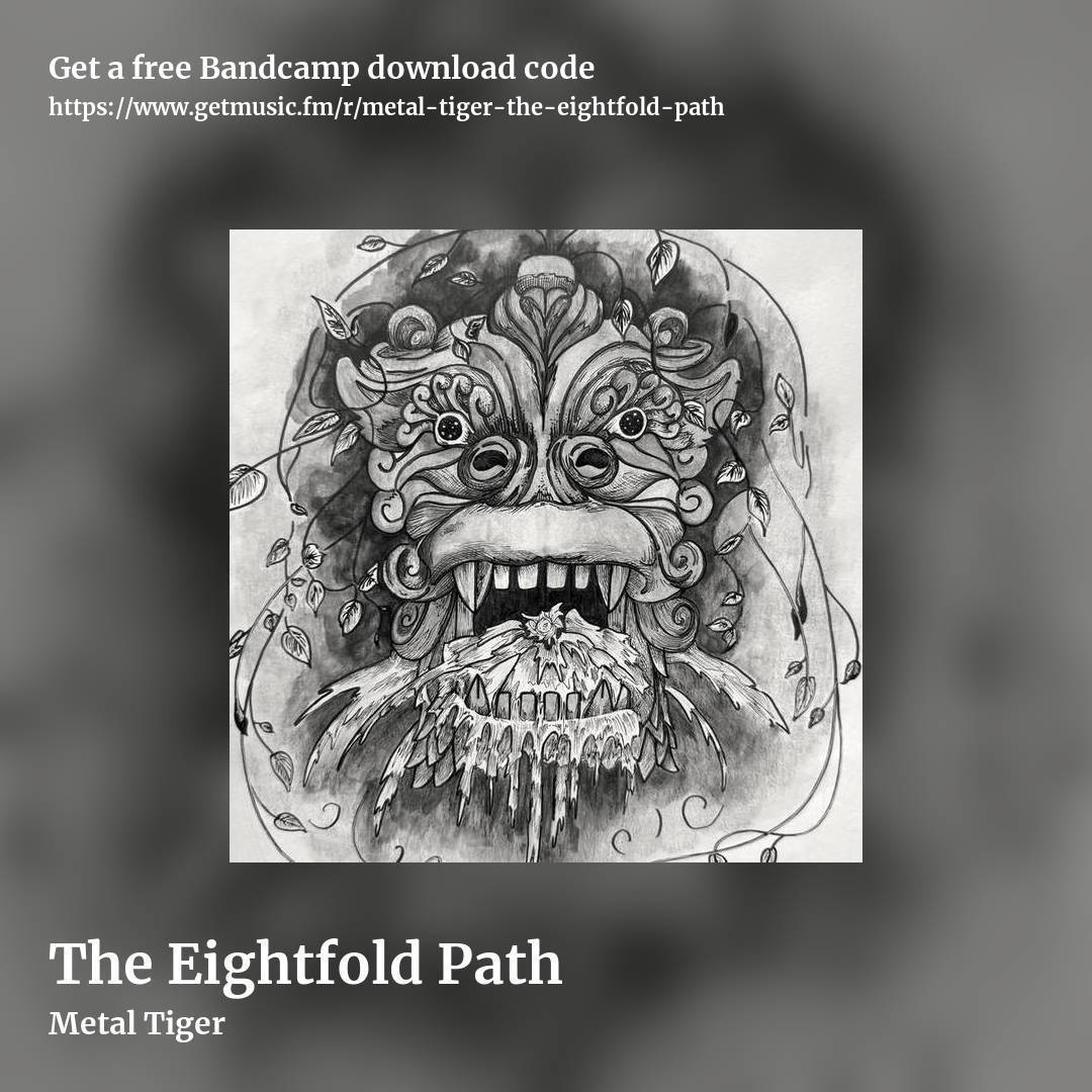 The Eightfold Path by Metal Tiger, square promo share image