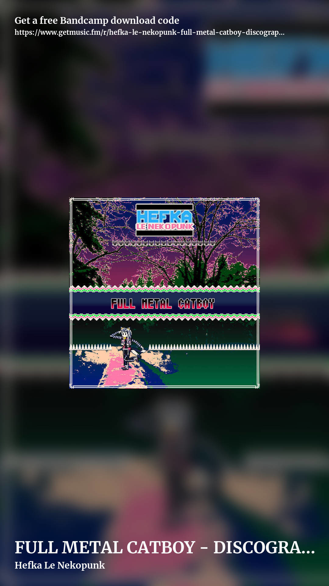FULL METAL CATBOY - DISCOGRAPHY by Hefka Le Nekopunk, story promo share image