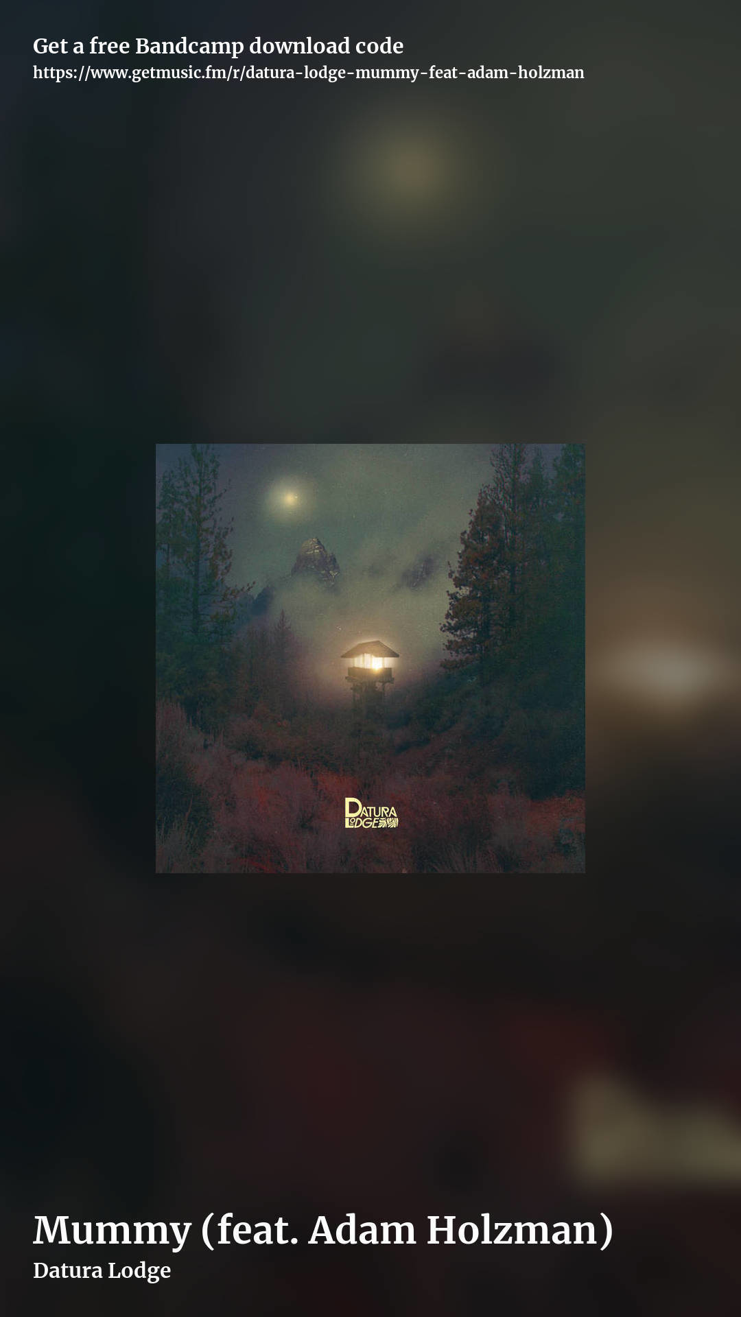 Mummy (feat. Adam Holzman) by Datura Lodge, story promo share image