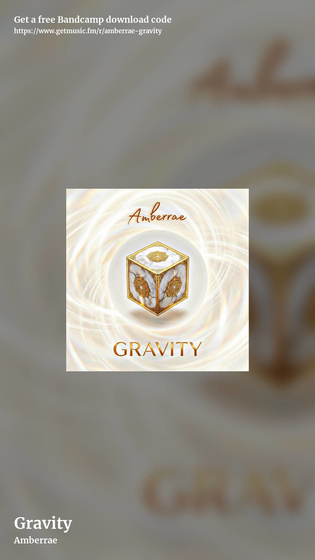 Gravity by Amberrae, story promo share image