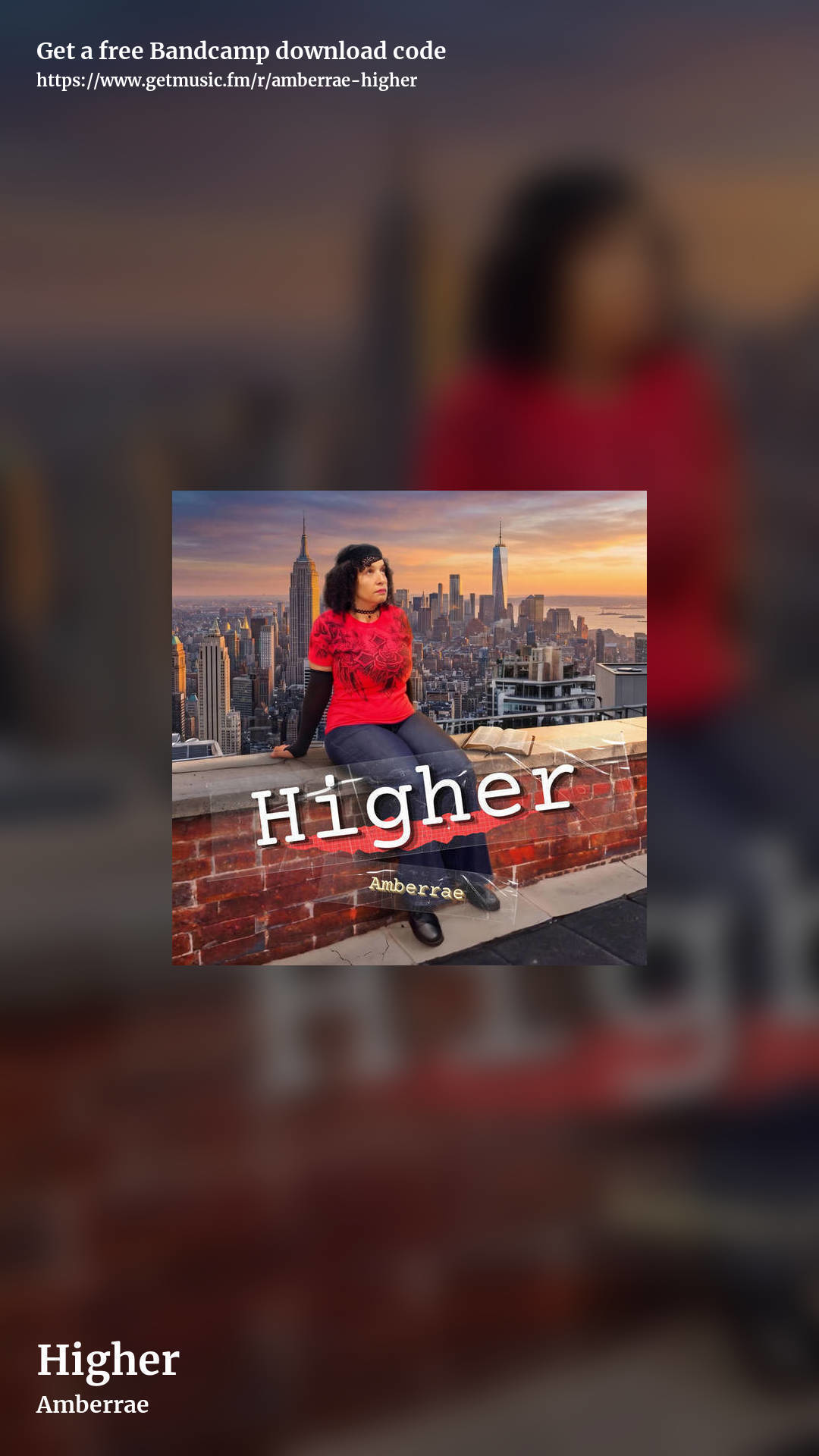 Higher by Amberrae, story promo share image