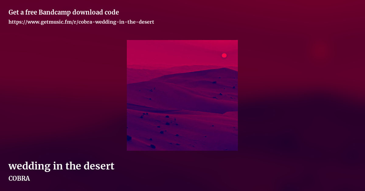 wedding in the desert by COBRA, landscape promo share image