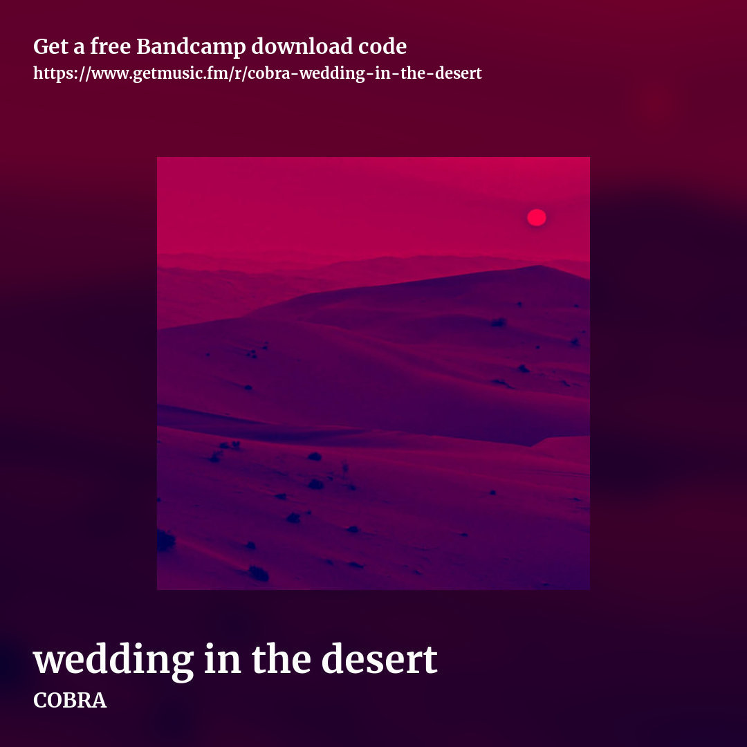 wedding in the desert by COBRA, square promo share image