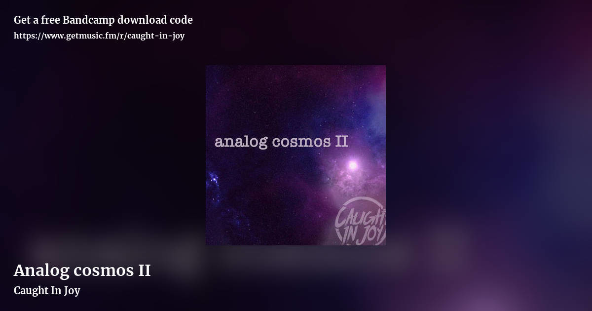 Analog cosmos II by Caught In Joy, landscape promo share image