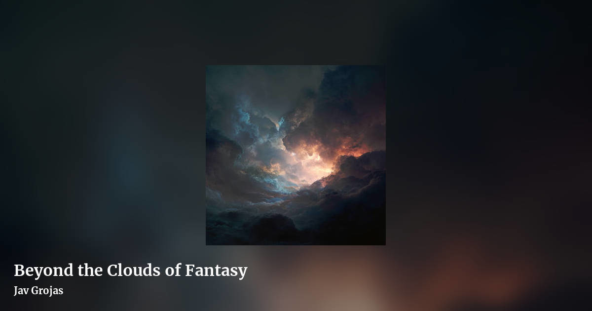 Beyond the Clouds of Fantasy by Jav Grojas, landscape clean share image
