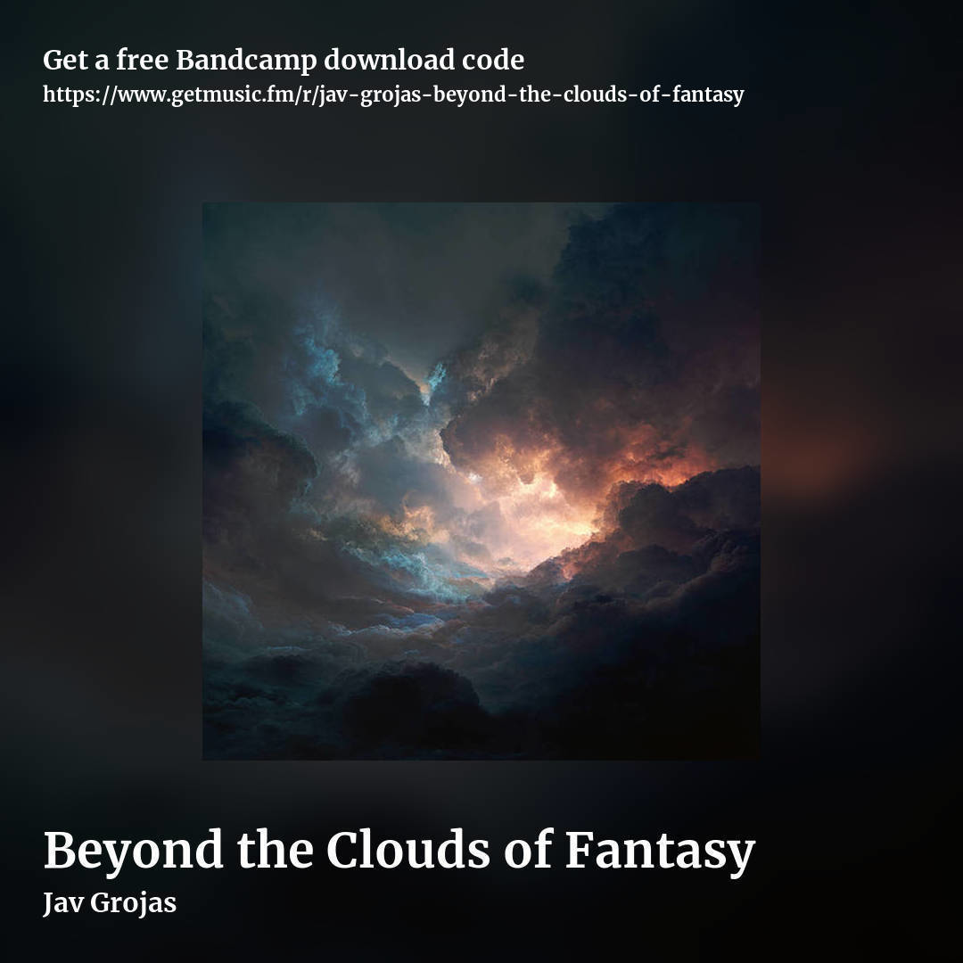 Beyond the Clouds of Fantasy by Jav Grojas, square promo share image
