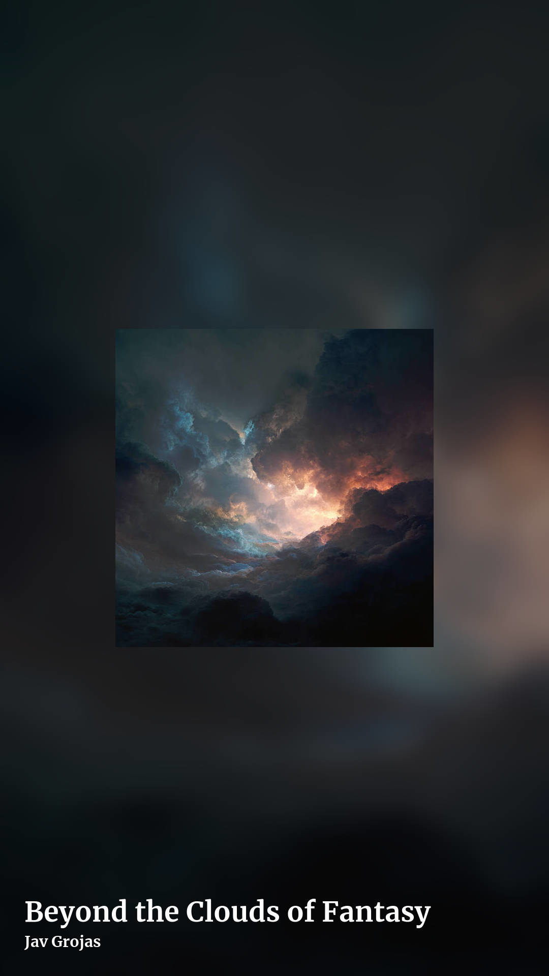 Beyond the Clouds of Fantasy by Jav Grojas, story clean share image