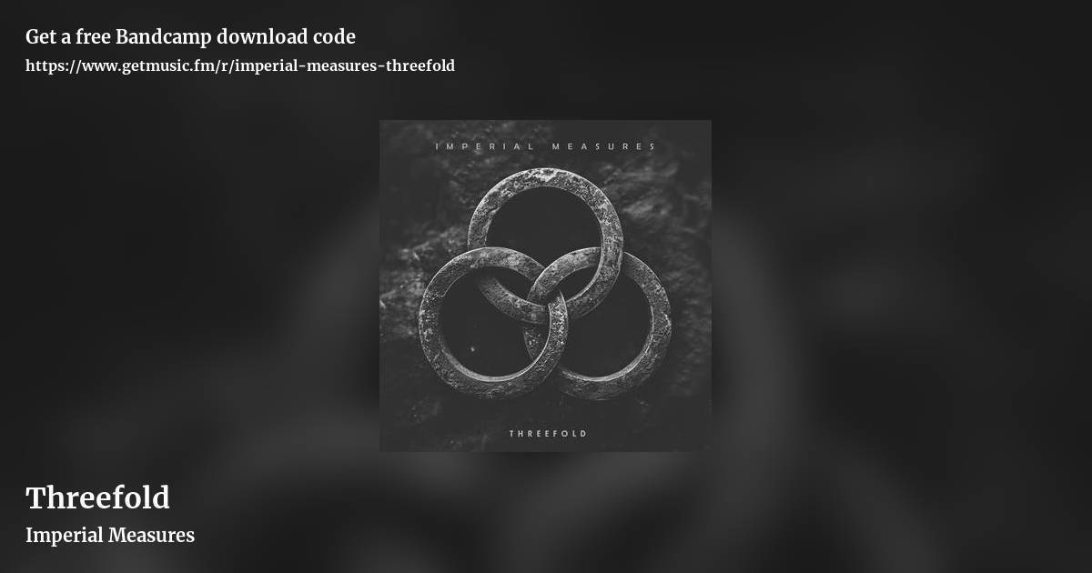 Threefold by Imperial Measures, landscape promo share image