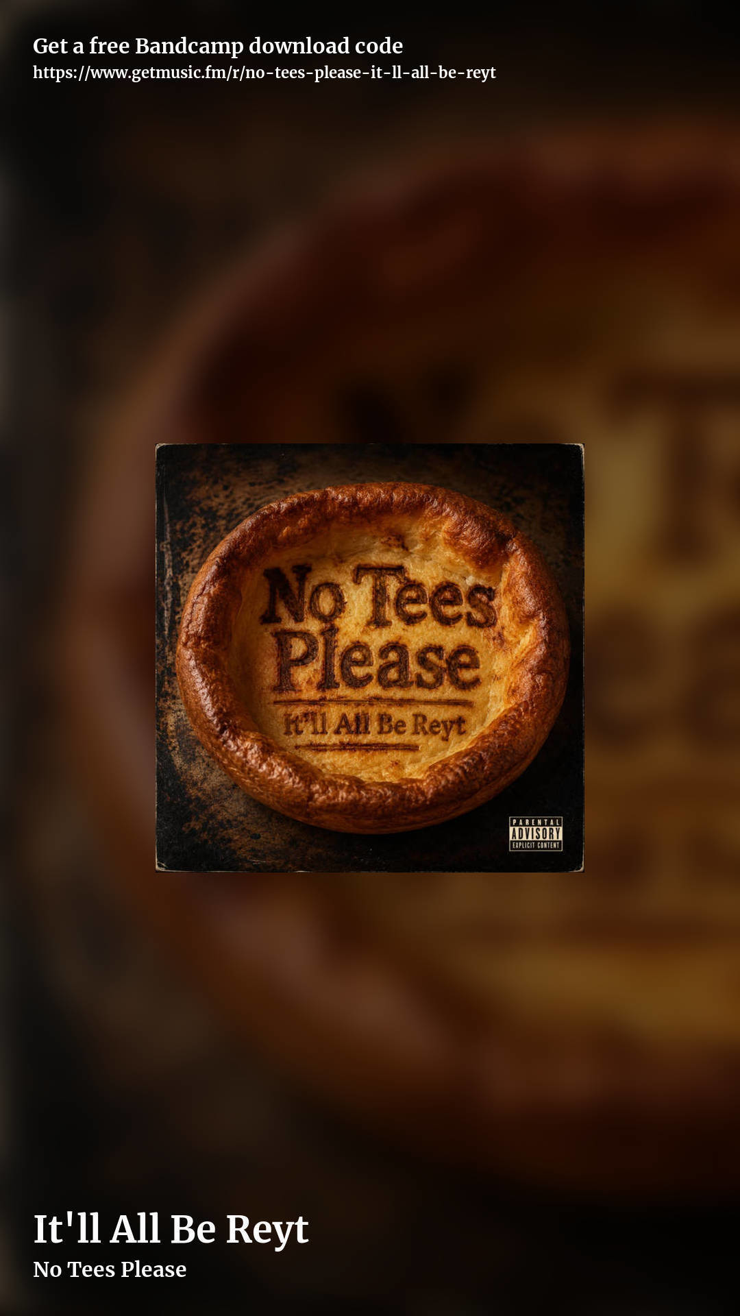 It'll All Be Reyt by No Tees Please, story promo share image