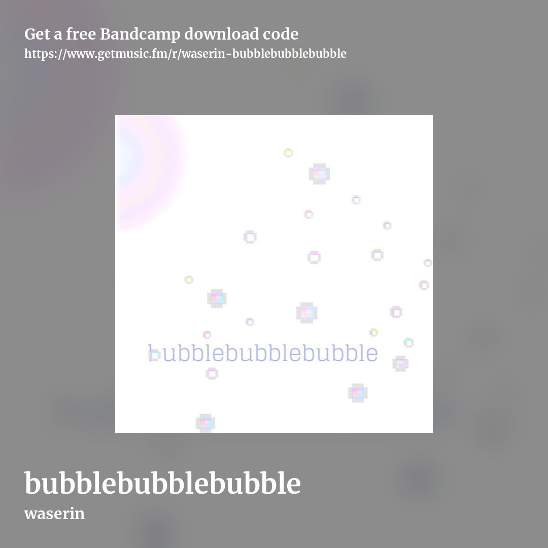 bubblebubblebubble by waserin, square promo share image