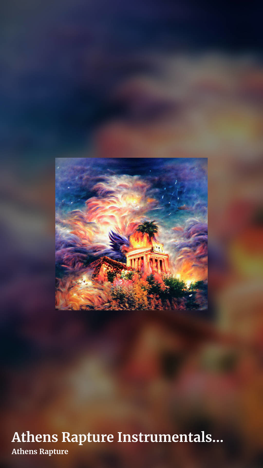 Athens Rapture Instrumentals, Vol. 1 by Athens Rapture, story clean share image
