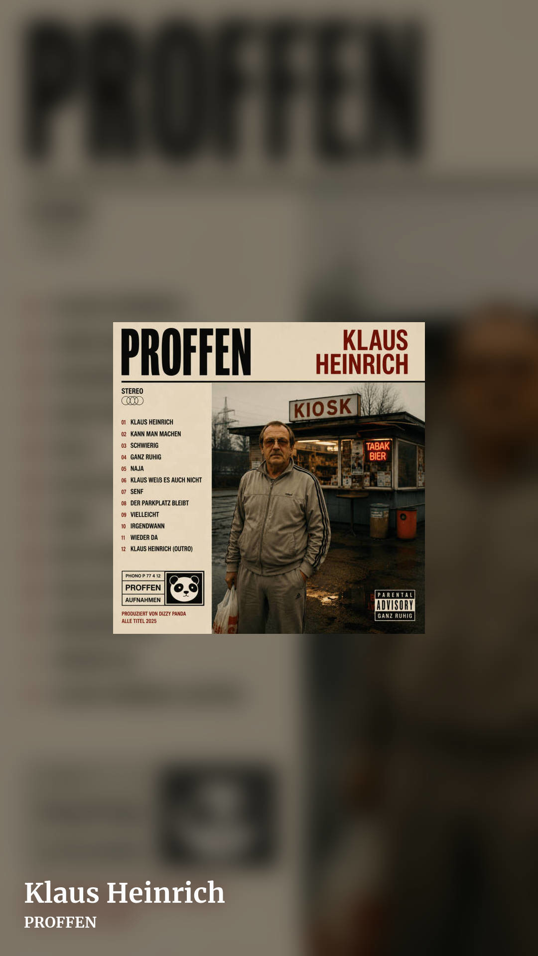 Klaus Heinrich by PROFFEN, story clean share image
