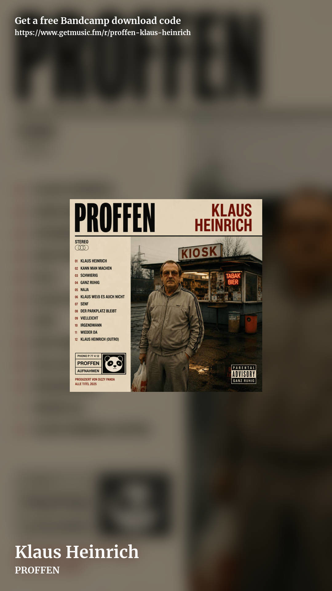 Klaus Heinrich by PROFFEN, story promo share image