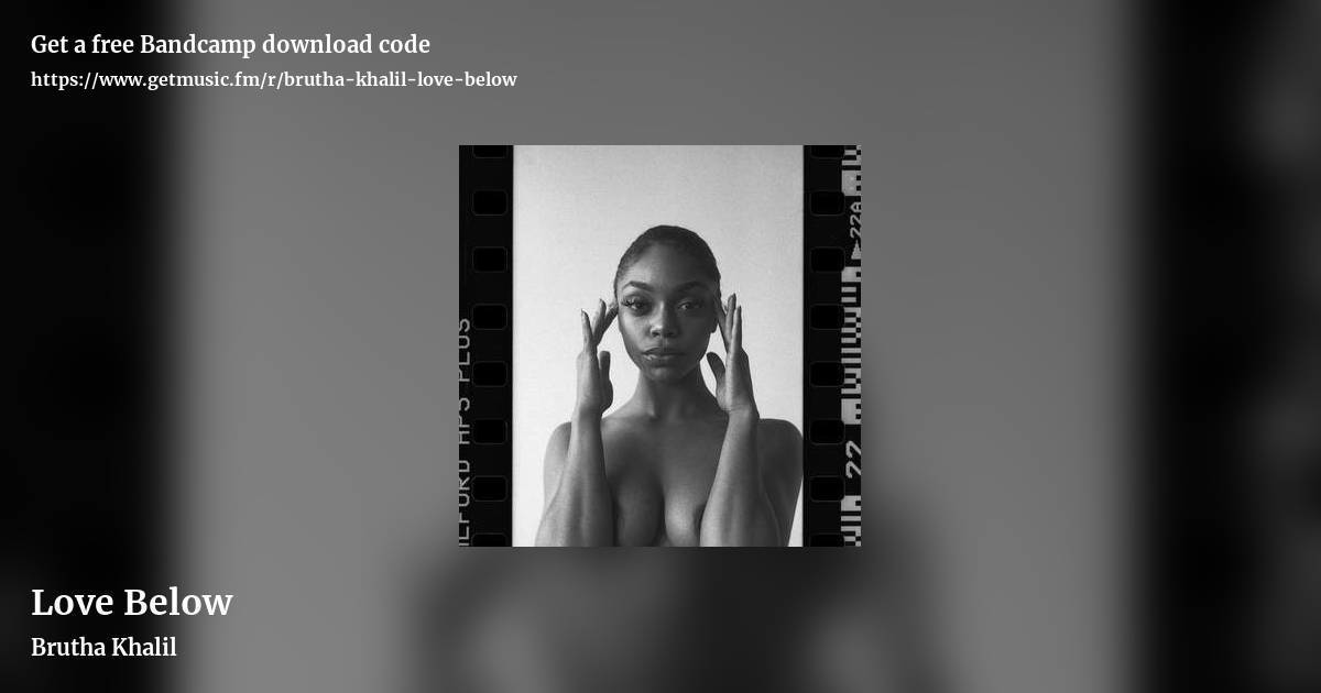 Love Below by Brutha Khalil, landscape promo share image