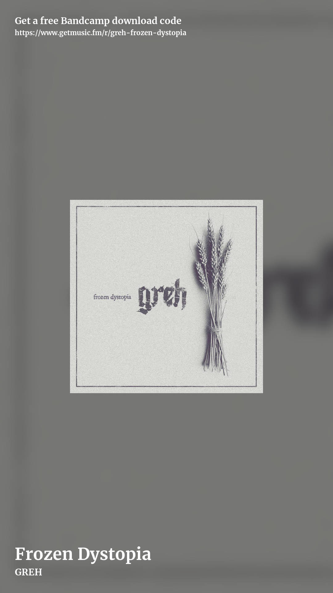 Frozen Dystopia by GREH, story promo share image