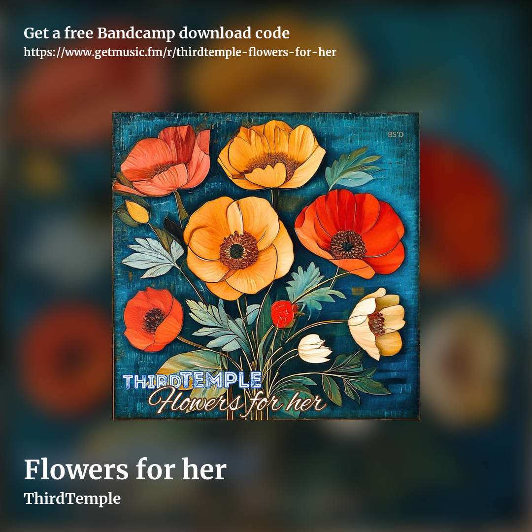 Flowers for her by ThirdTemple, square promo share image