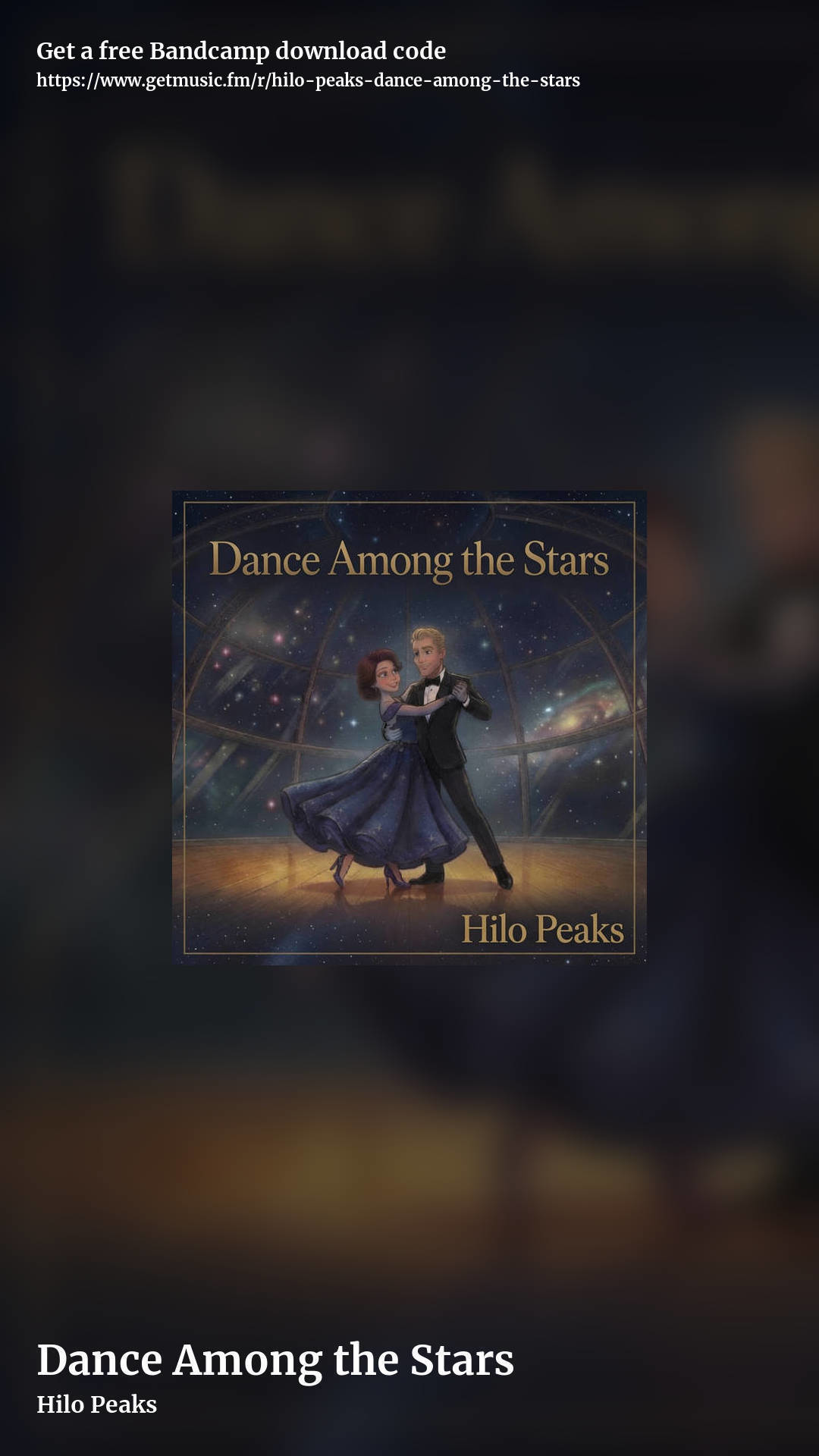 Dance Among the Stars by Hilo Peaks, story promo share image