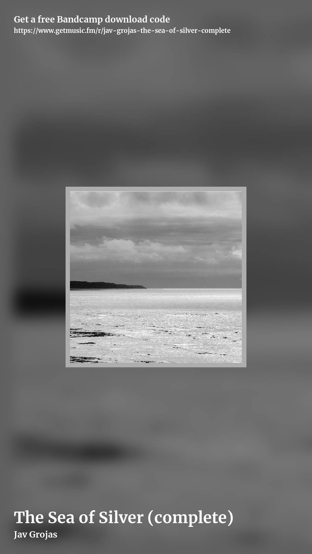 The Sea of Silver (complete) by Jav Grojas, story promo share image