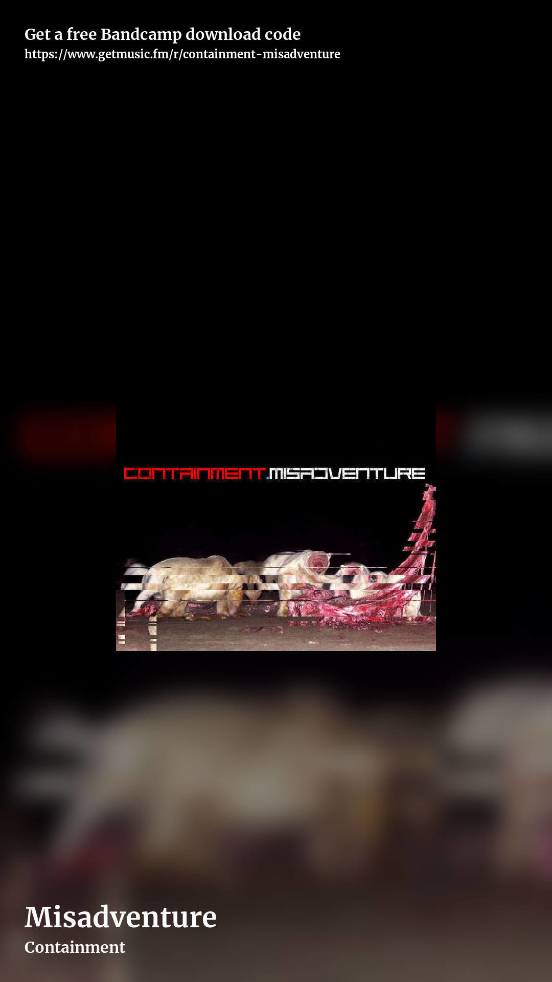 Misadventure by Containment, story promo share image