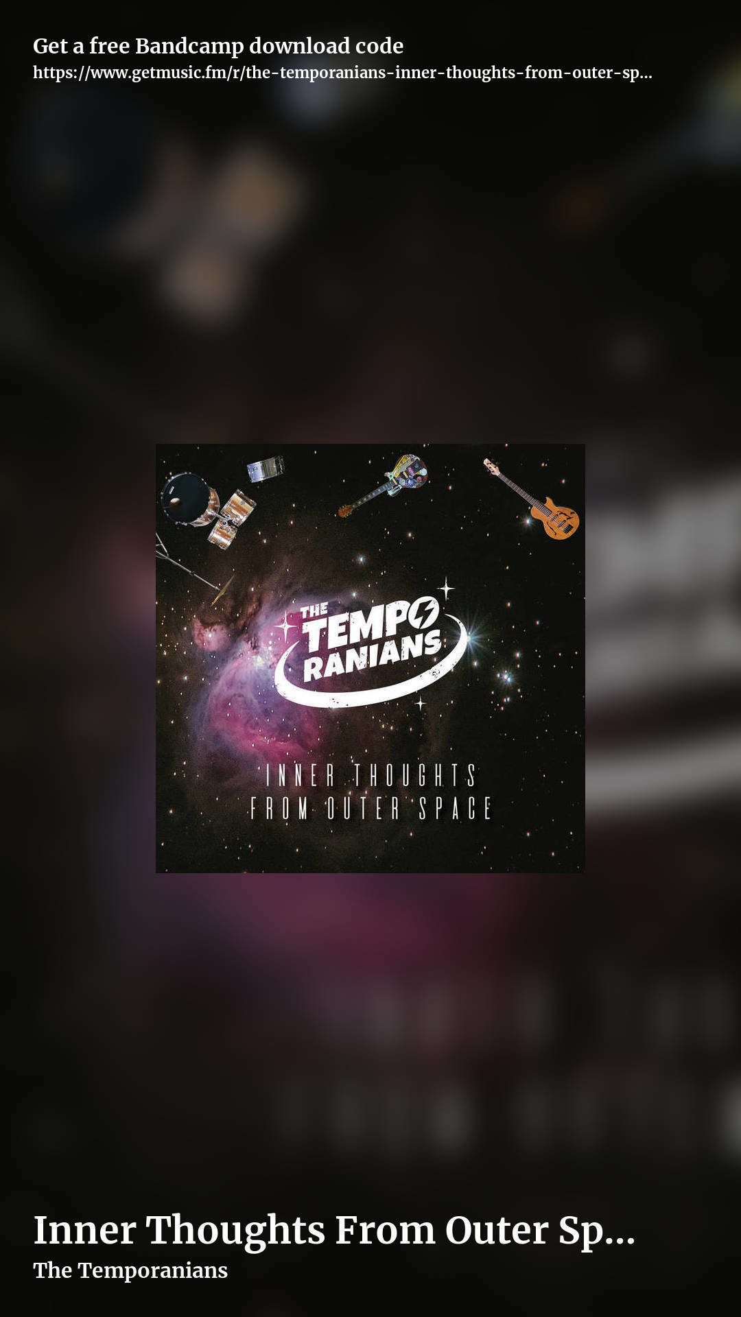Inner Thoughts From Outer Space by The Temporanians, story promo share image