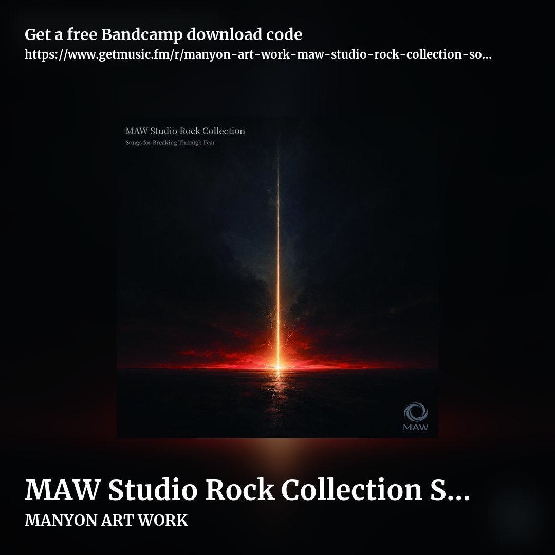 MAW Studio Rock Collection Songs for Breaking Through Fear by MANYON ART WORK, square promo share image