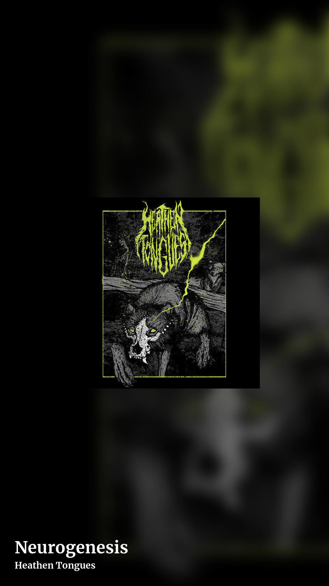 Neurogenesis by Heathen Tongues, story clean share image