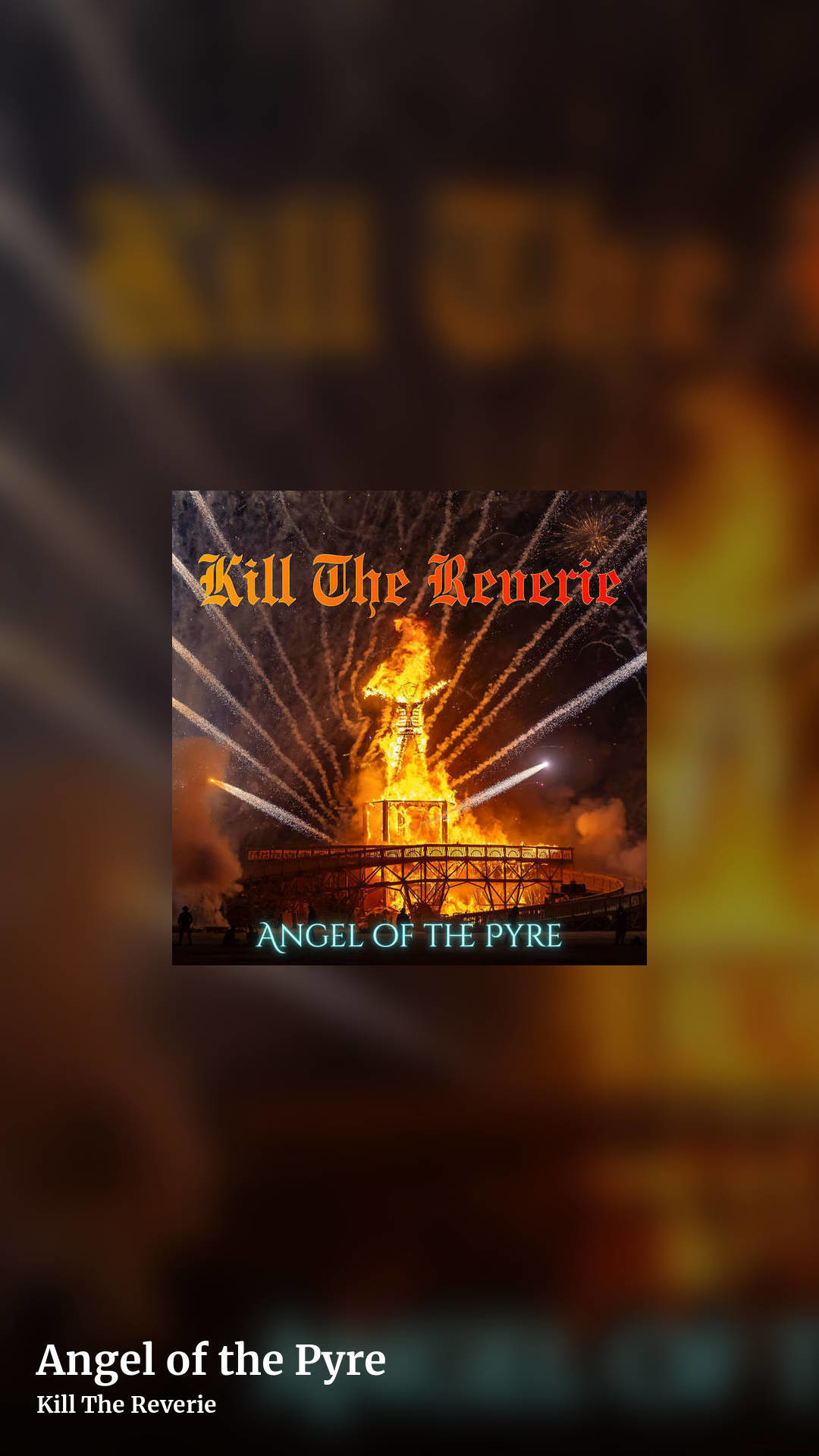 Angel of the Pyre by Kill The Reverie, story clean share image