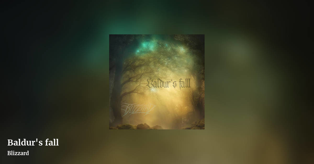Baldur's fall by Blizzard, landscape clean share image