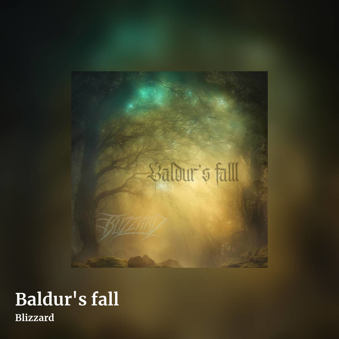 Baldur's fall by Blizzard, square clean share image