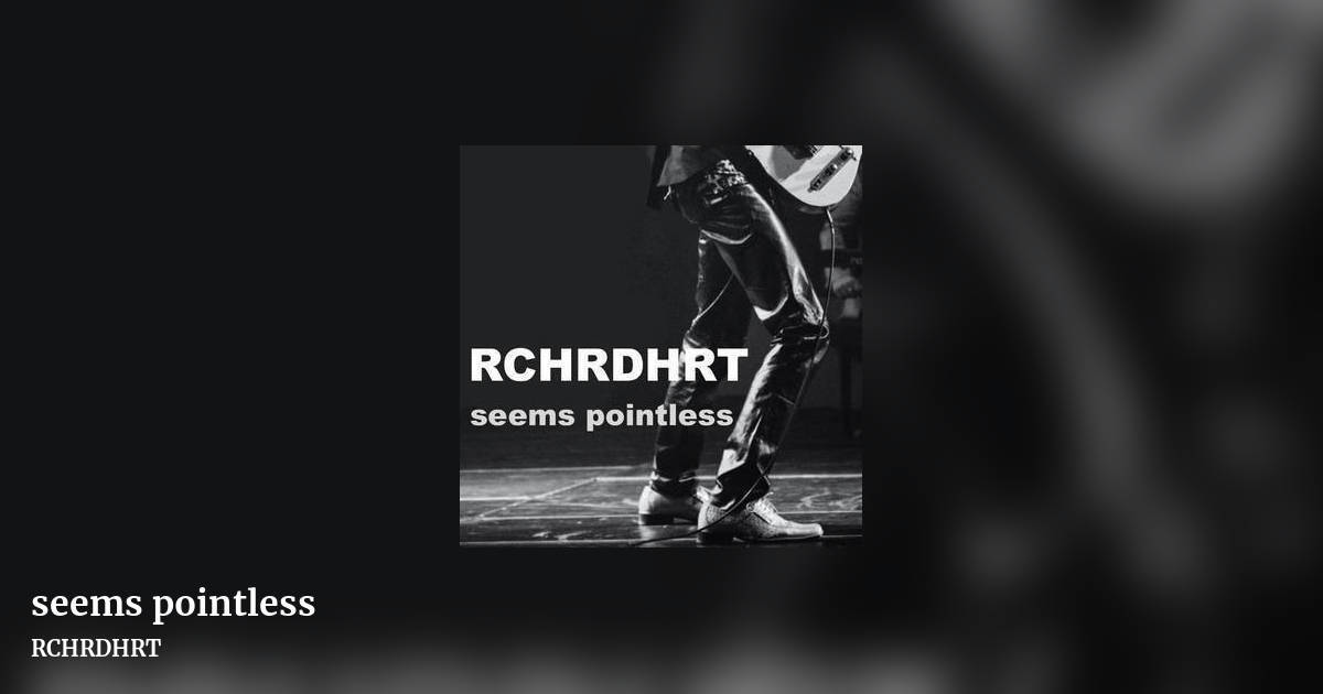 seems pointless by RCHRDHRT, landscape clean share image