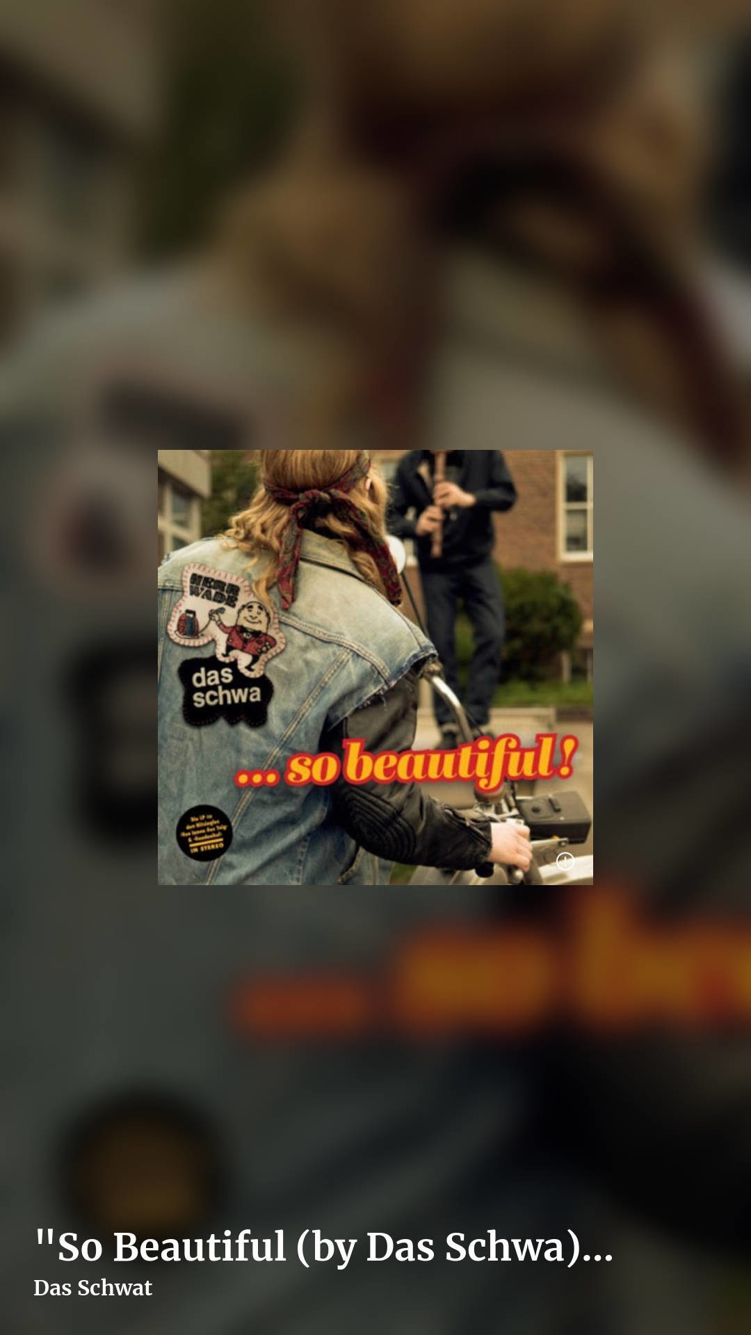 "So Beautiful (by Das Schwa)" by Herr Wade by Das Schwat, story clean share image