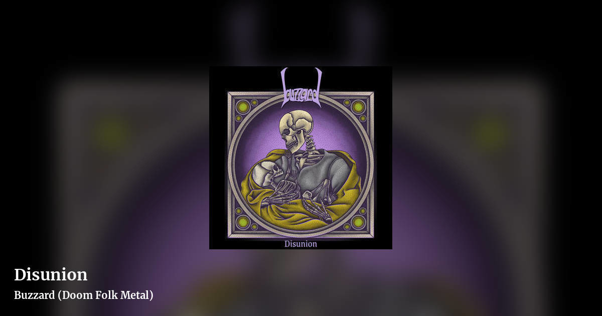 Disunion by Buzzard (Doom Folk Metal), landscape clean share image